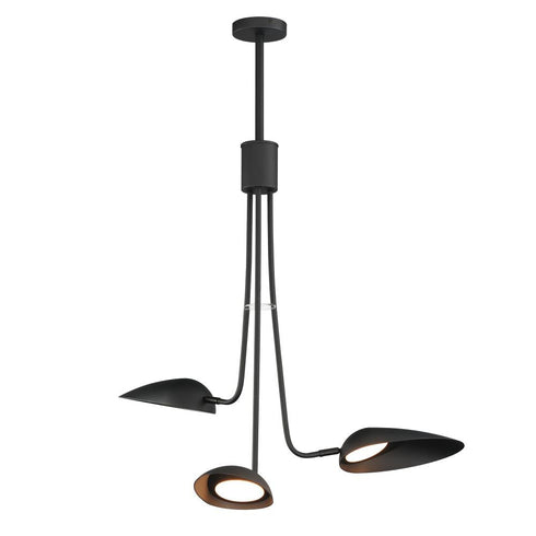 ET2 Marsh Single Pendant in Black Finish Model: E24093-BK