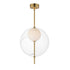 ET2 Martini Single Pendant in Natural Aged Brass Finish Model: E11093-10NAB