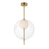ET2 Martini Single Pendant in Natural Aged Brass Finish Model: E11093-10NAB