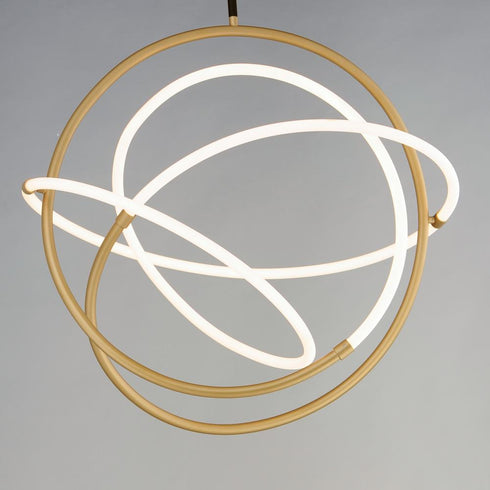 ET2 Mobius Single Pendant Model: E25096-01BKGLD