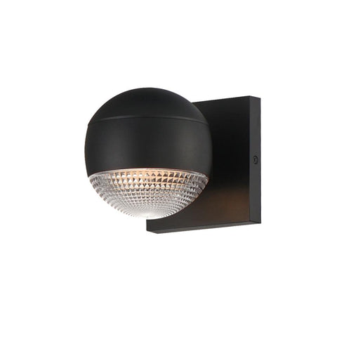 ET2 Modular Outdoor Wall Mount in Black Finish Model: E30162-144BK