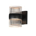 ET2 Modular Outdoor Wall Mount in Black Finish Model: E30166-144BK