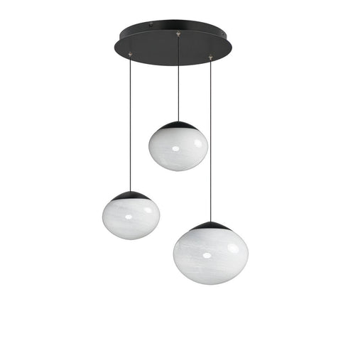 ET2 Nimbus Multi Light Pendant in Black Finish Model: E11523-113BK