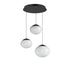 ET2 Nimbus Multi Light Pendant in Black Finish Model: E11523-113BK