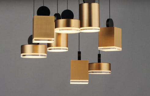 ET2 Nob Linear Pendant Model: E20867-75BKGLD