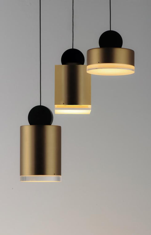 ET2 Nob Multi Light Pendant Model: E20863-75BKGLD