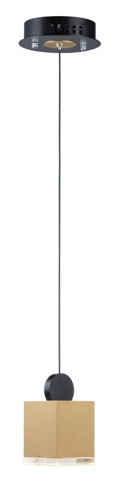 ET2 Nob Single Pendant Model: E20860-75BKGLD
