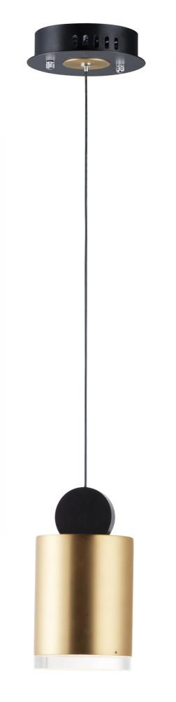 ET2 Nob Single Pendant Model: E20862-75BKGLD