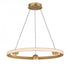 ET2 Nodes Ring Pendant in Black Finish Model: E23512-BK