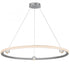 ET2 Nodes Ring Pendant in Brushed Aluminum Finish Model: E23514-AL