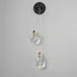 ET2 Pebble Wall Sconce in Black / Polished Gold Finish Model: E11072-122BKPG