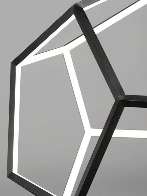 ET2 Penta Single Pendant Model: E25106-BK