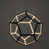 ET2 Penta Single Pendant Model: E25106-BK