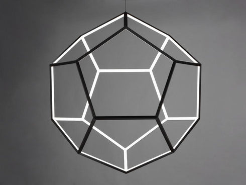 ET2 Penta Single Pendant Model: E25108-BK