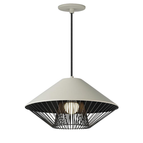 ET2 Phoenix Single Pendant in Black / Gold Finish Model: E11395-BKGLD
