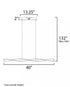 ET2 Pirouette Linear Pendant Model: E24155-BK