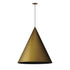 ET2 Pitch Single Pendant in Antique Brass Finish Model: E34506-AB