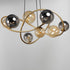 ET2 Planetary Chandelier in Gold Finish Model: E24188-148GLD