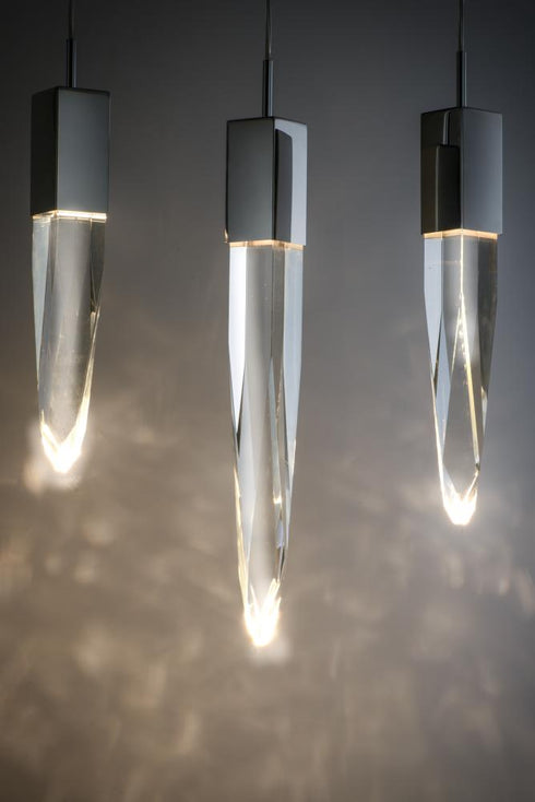 ET2 Quartz Multi Light Pendant in Polished Chrome Finish Model: E31247-20PC
