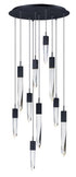 ET2 Quartz Multi Light Pendant Model: E31247-20BK