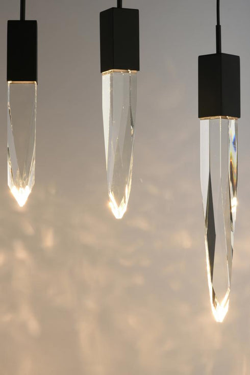 ET2 Quartz Multi Light Pendant Model: E31247-20BK