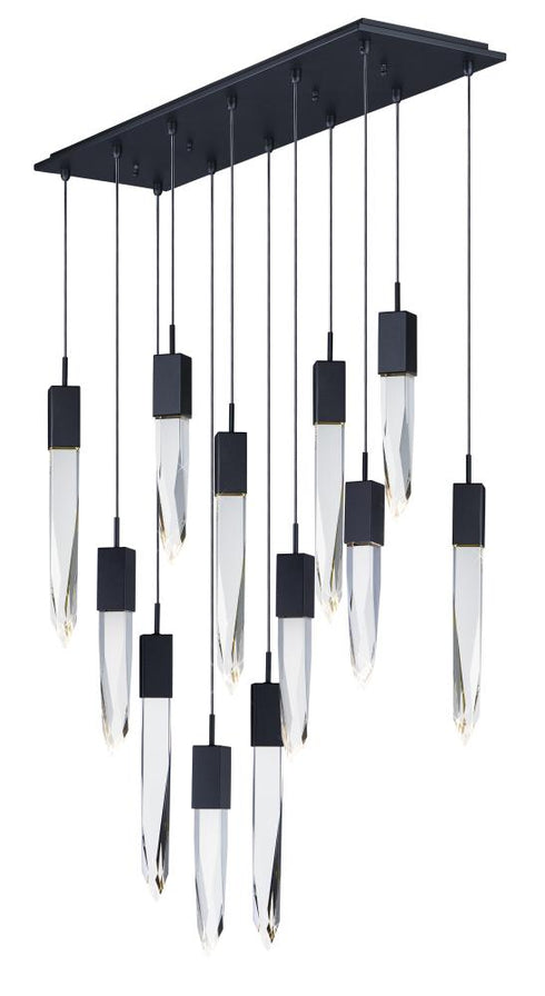 ET2 Quartz Multi Light Pendant Model: E31248-20BK
