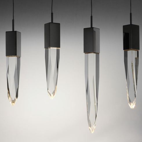 ET2 Quartz Multi Light Pendant Model: E31248-20BK