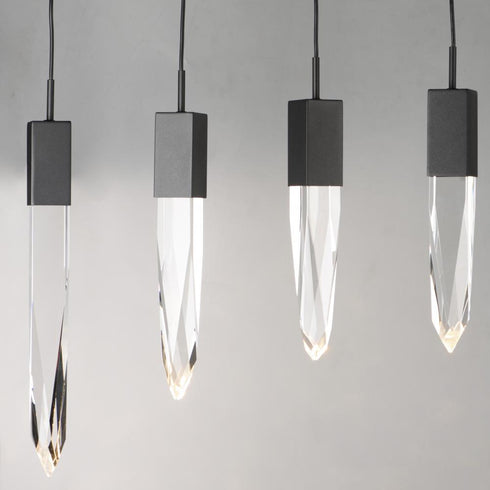ET2 Quartz Multi Light Pendant Model: E31248-20BK