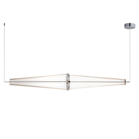 ET2 Quasar Linear Pendant in Polished Chrome Finish Model: E24895-133PC