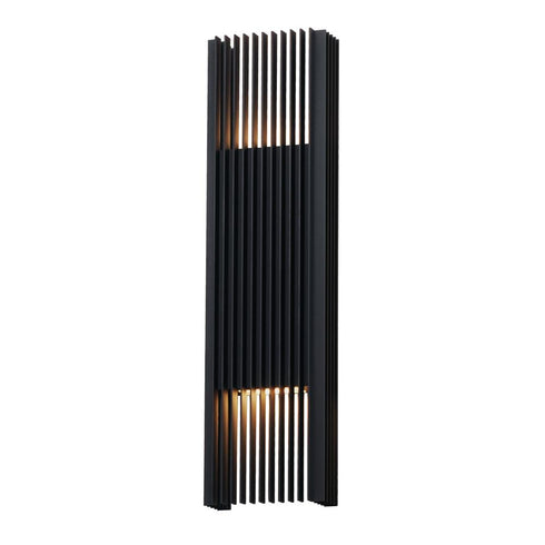 ET2 Rampart Outdoor Wall Mount in Black Finish Model: E30118-BK