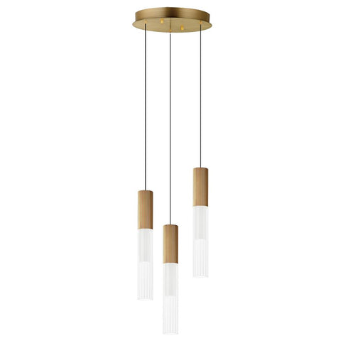 ET2 Reeds Multi Light Pendant Model: E11013-144GLD