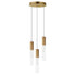 ET2 Reeds Multi Light Pendant Model: E11013-144GLD