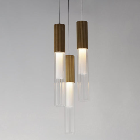 ET2 Reeds Multi Light Pendant Model: E11013-144GLD