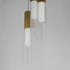 ET2 Reeds Multi Light Pendant Model: E11013-144GLD