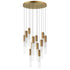 ET2 Reeds Multi Light Pendant Model: E11019-144GLD