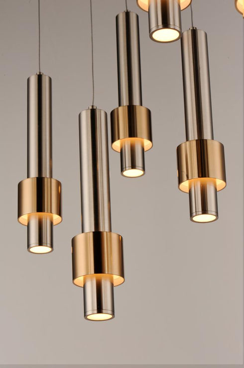 ET2 Reveal Multi Light Pendant Model: E24757-SNSBR