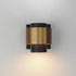 ET2 Reveal Outdoor Outdoor Wall Mount in Black / Gold Finish Model: E34752-BKGLD