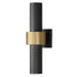 ET2 Reveal Outdoor Outdoor Wall Mount in Black / Gold Finish Model: E34756-BKGLD