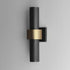 ET2 Reveal Outdoor Outdoor Wall Mount in Black / Gold Finish Model: E34756-BKGLD