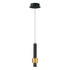 ET2 Reveal Single Pendant in Black / Gold Finish Model: E24751-BKGLD