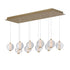 ET2 Rhythm Linear Pendant in Gold Finish Model: E24648-144GLD