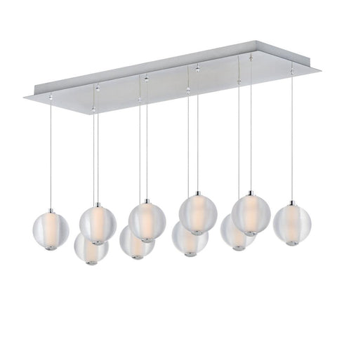 ET2 Rhythm Linear Pendant in Gold Finish Model: E24648-144GLD