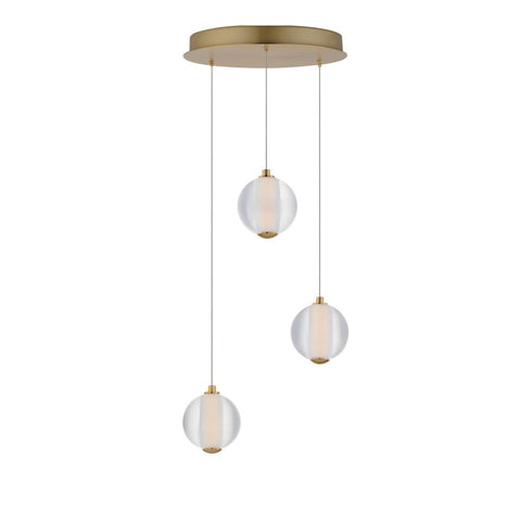 ET2 Rhythm Multi Light Pendant in Gold Finish Model: E24643-144GLD