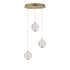 ET2 Rhythm Multi Light Pendant in Gold Finish Model: E24643-144GLD