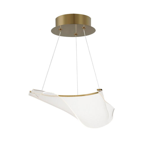ET2 Rinkle Single Pendant in Brushed Gunmetal Finish Model: E24881-133BGM