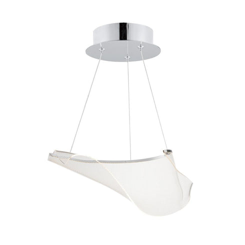 ET2 Rinkle Single Pendant in Brushed Gunmetal Finish Model: E24881-133BGM