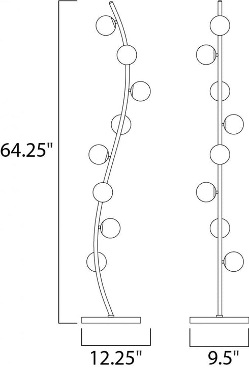 ET2 Rover Floor Lamp Model: E24769-11MG