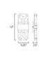 ET2 Rune Outdoor Wall Mount Model: E30132-24BK