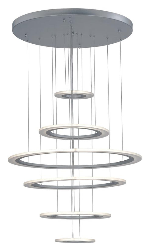 ET2 Saturn II LED Multi Light Pendant Model: E22664-11MS