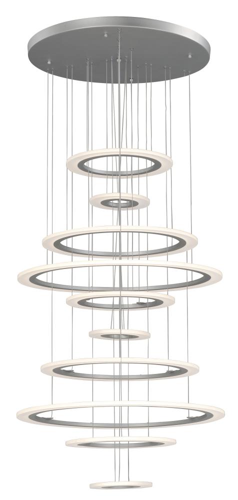ET2 Saturn II LED Multi Light Pendant Model: E22665-11MS